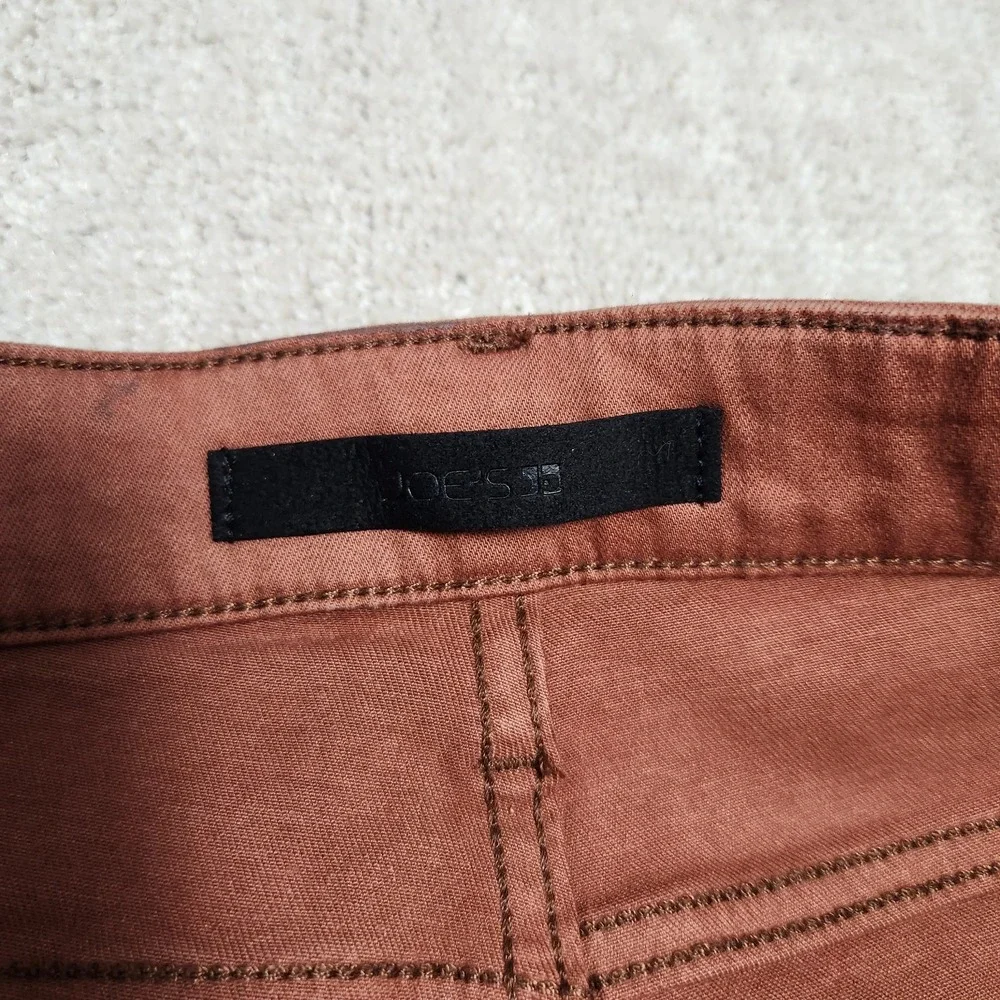 Joes Jeans Women 32x27 *READ Waxed Denim High Rise Callie Bootcut Cropped‎ Flare